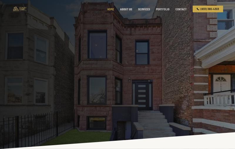 Scales Prime Construction website